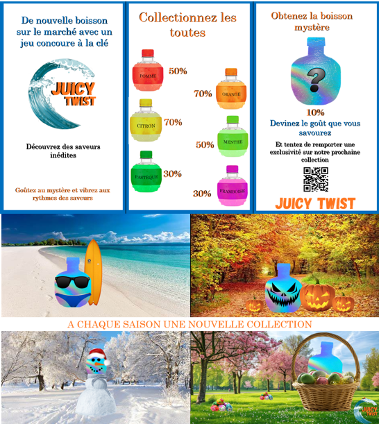 une image de l'avant et l'arrière d'un flyer